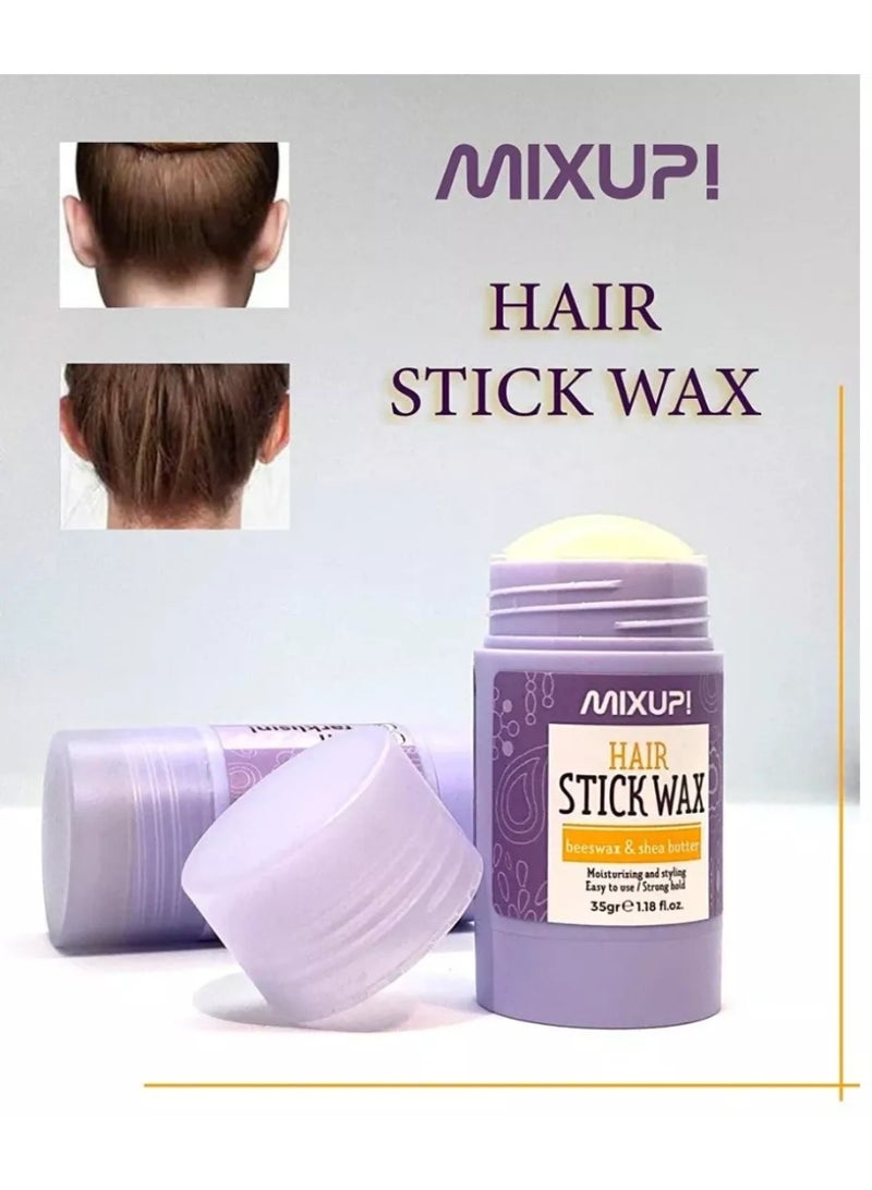 Mixup Hair Stick Wax: Strong Hold, Hydrating, No Residue, Easy Application - Image 5